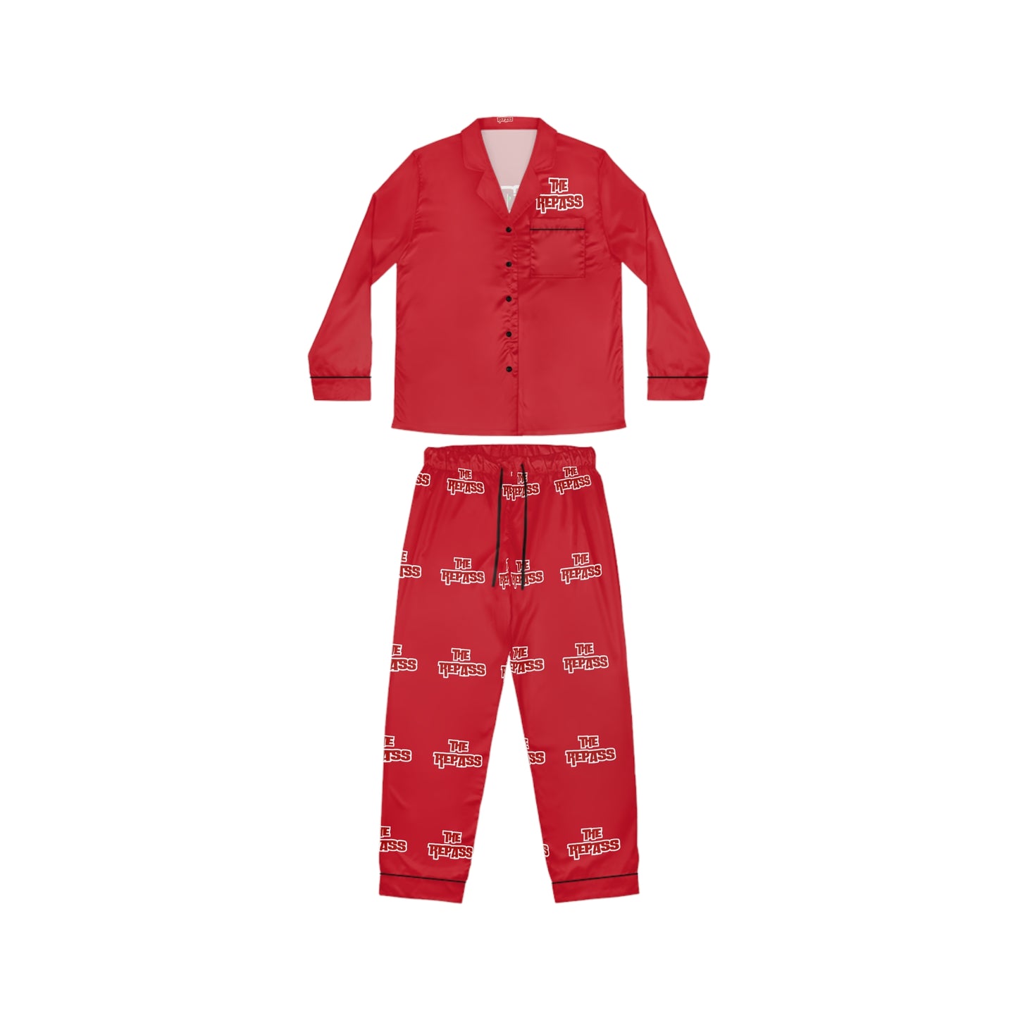The Repass Women's Satin Pajamas (AOP)