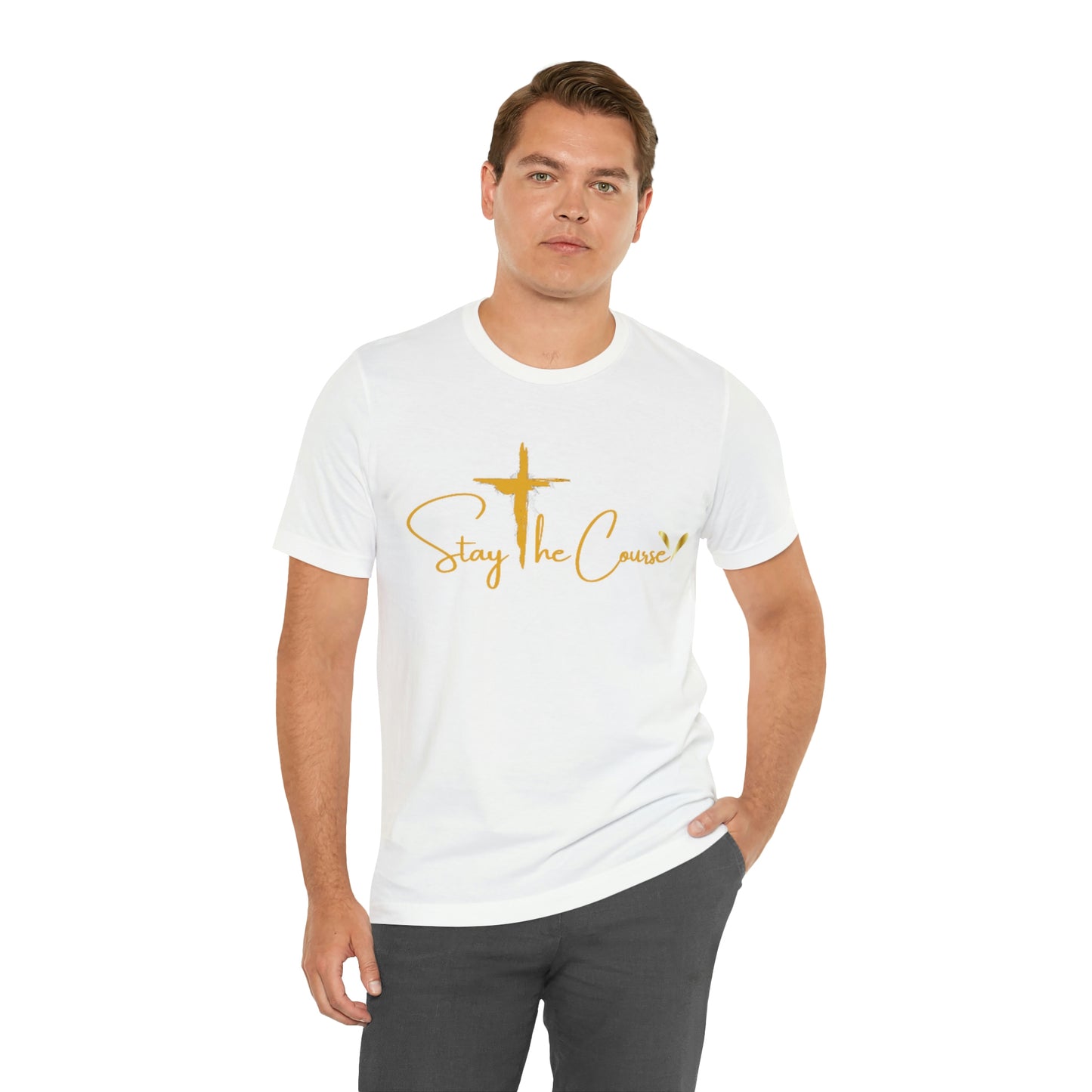 Stay The Course Womens Jersey Short Sleeve Tee