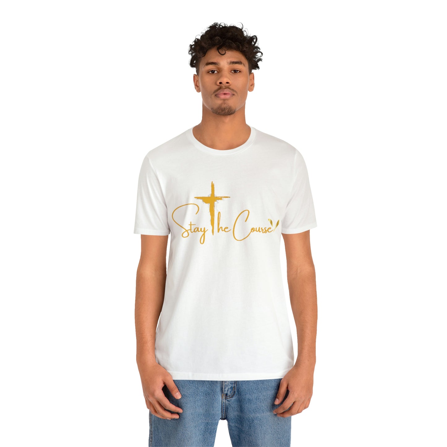 Stay The Course Womens Jersey Short Sleeve Tee