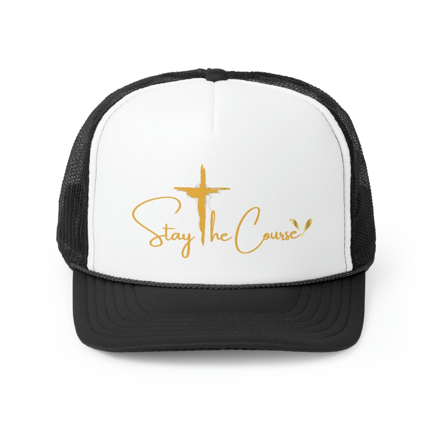 Stay The Course Trucker Caps
