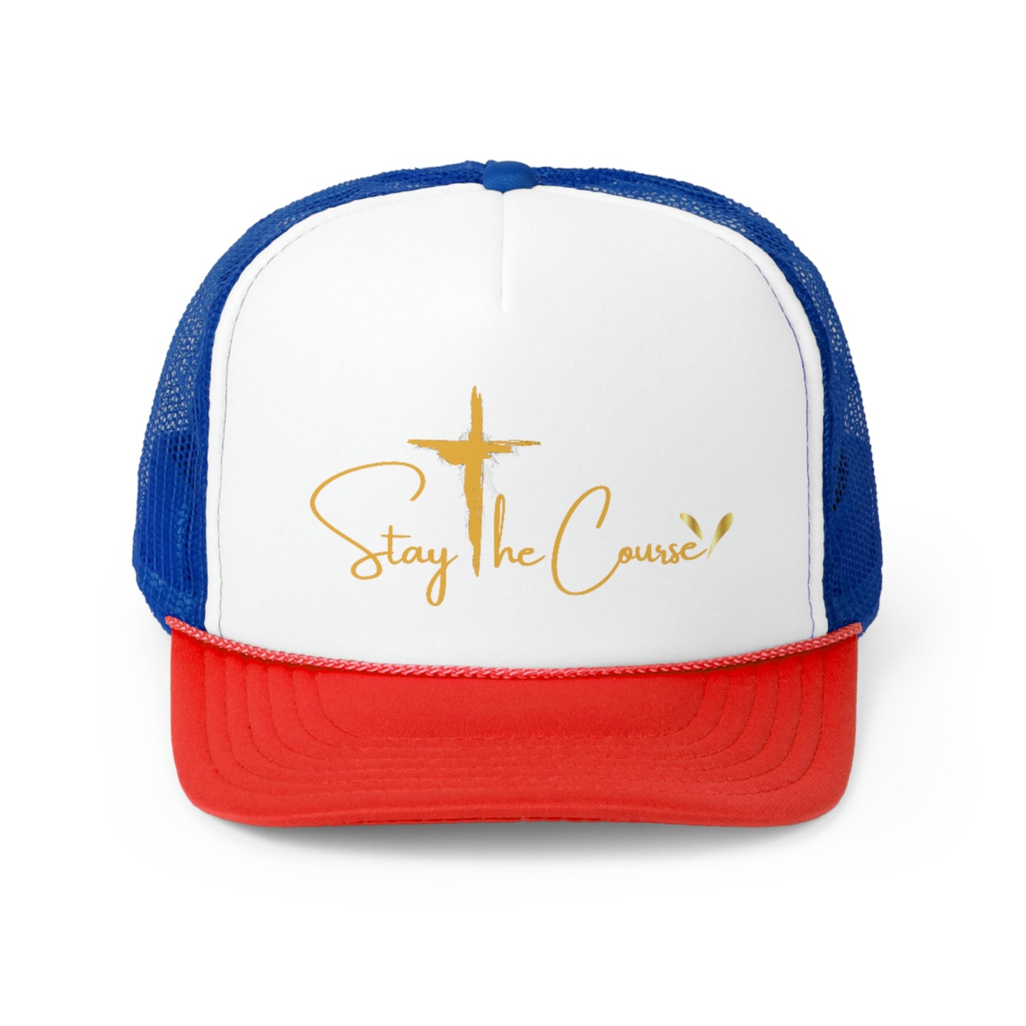 Stay The Course Trucker Caps
