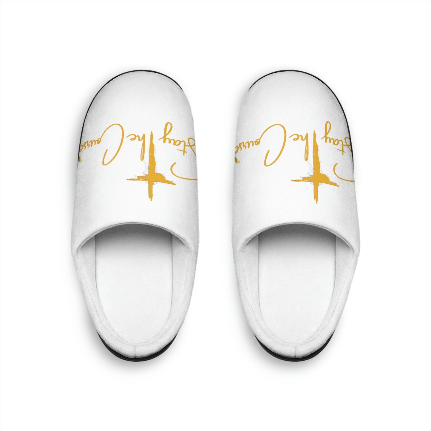 Stay The Course Men's Indoor Slippers