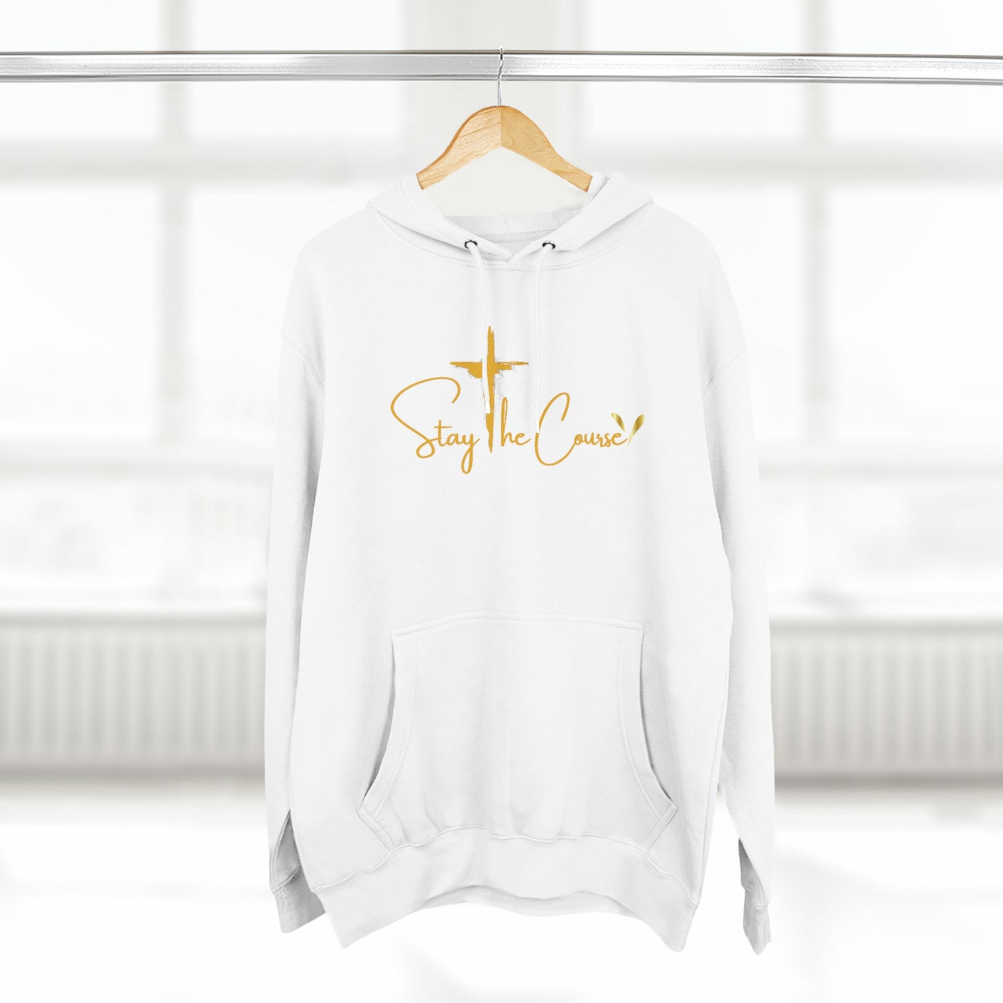 Stay The Course  Women Premium Pullover Hoodie