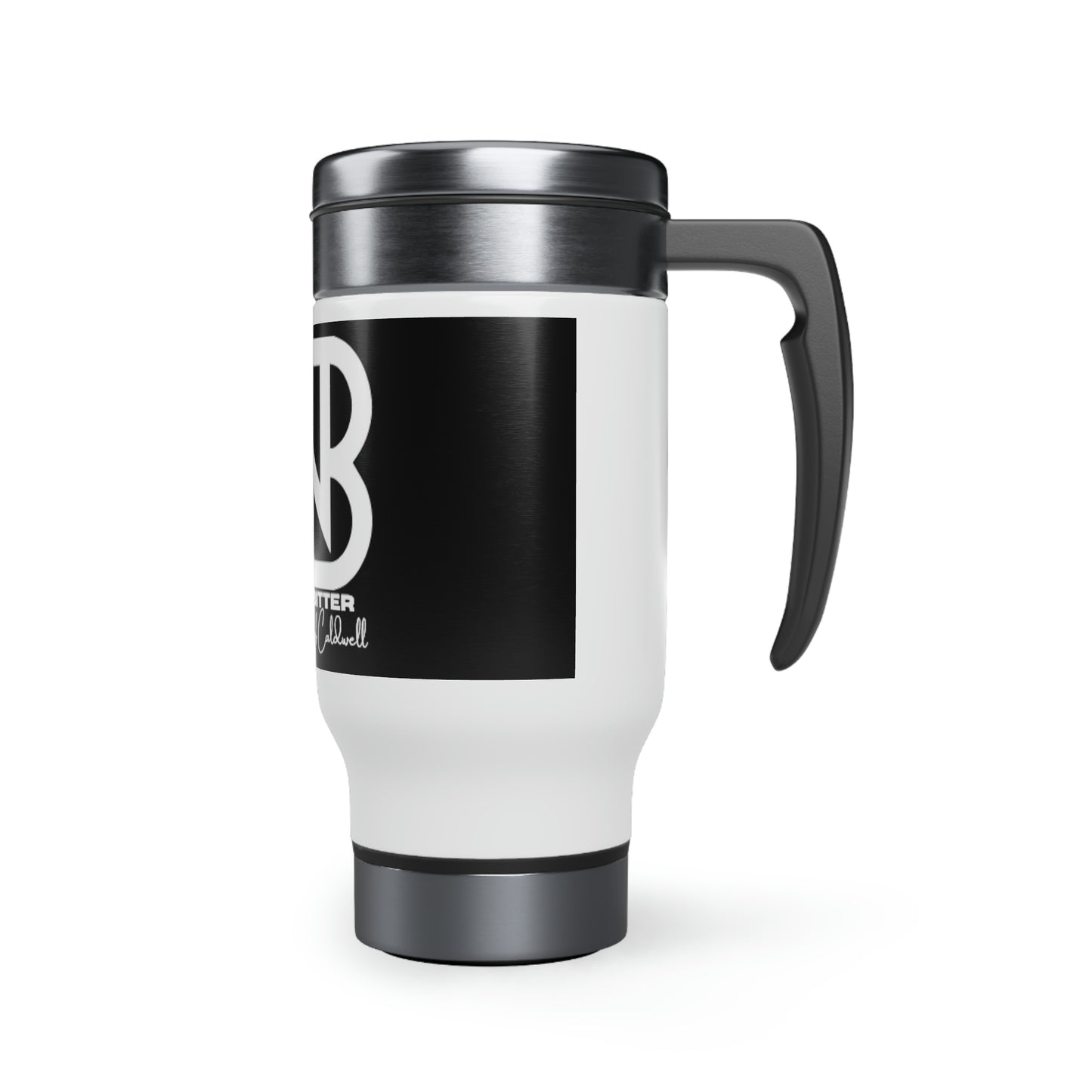 Better Not Bitter Stainless Steel Travel Mug with Handle, 14oz