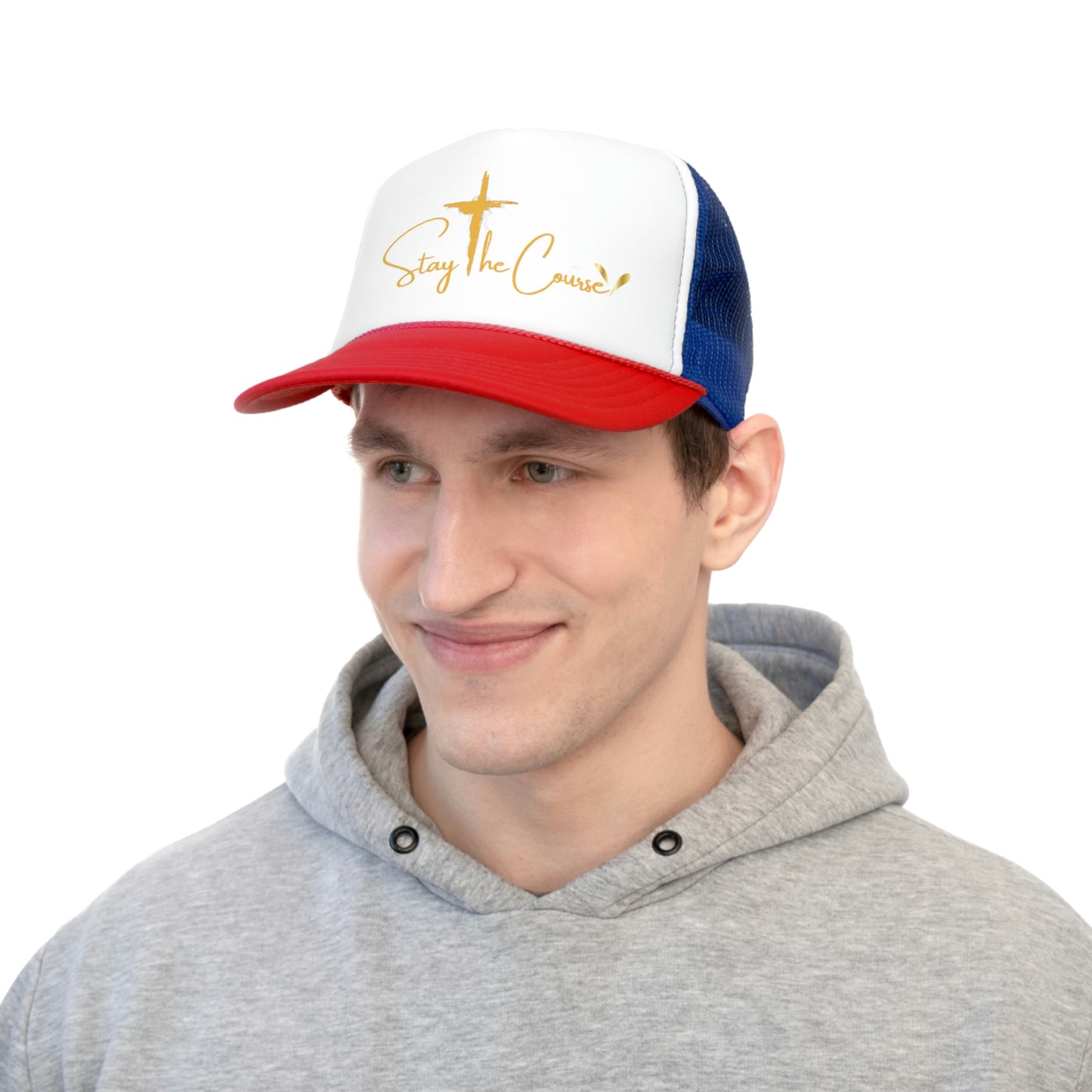 Stay The Course  Trucker Caps