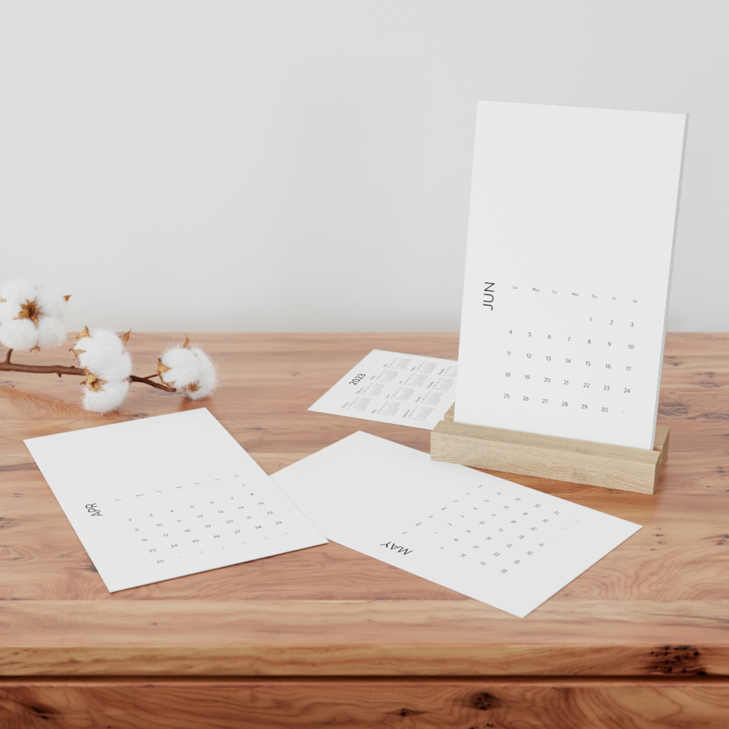 Stay The Course  Vertical Desk Calendar (2023)