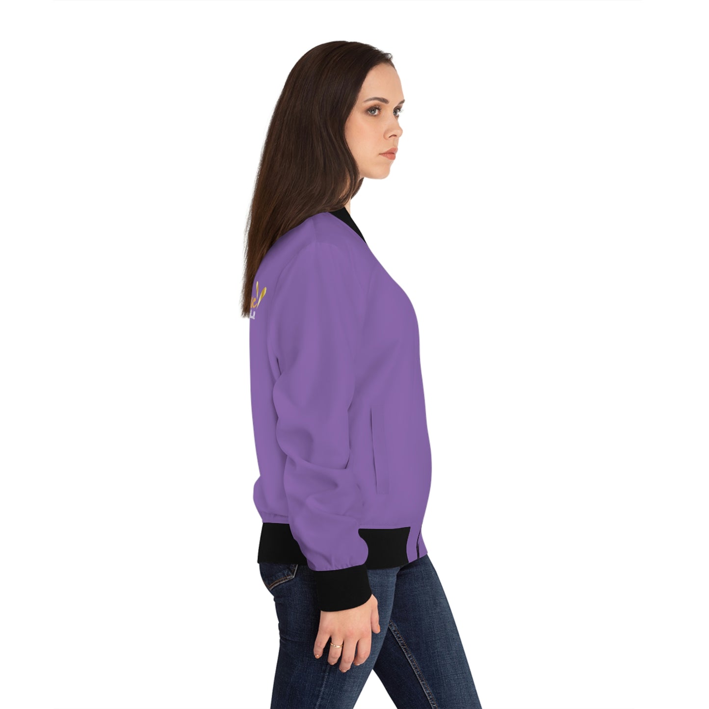 Stay The Course  Women's Bomber Jacket (AOP)